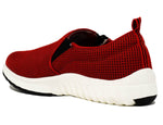 Slip-On Sports Shoes - Red