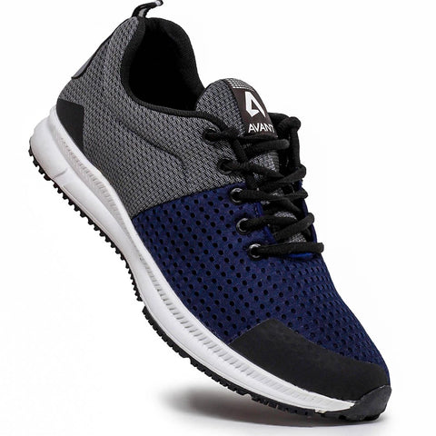 Best Jogging Shoes (Navy Blue/Dark Grey)