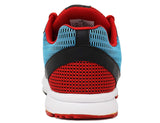 Athletic Running Shoes - Sky Blue/Red