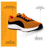 Terror Running and Training Shoes - Orange/Black